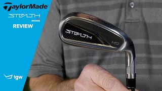 TaylorMade Stealth HD Irons Review by TGW [upl. by Narrat]