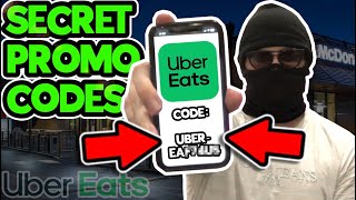 SECRET Uber Eats Promo Codes for Free Food 🍕 Uber Eats Discount Code 2024 [upl. by Relyuhcs]