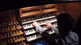 JeanBaptiste Monnot on the CavailléColl organ of St Ouen  Etude n°1 Opus 2 by Scriabin [upl. by Thedrick442]