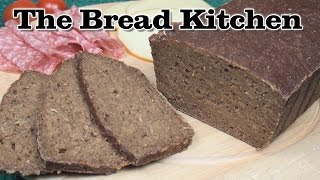 German Pumpernickel Recipe in The Bread Kitchen [upl. by Oirramed]