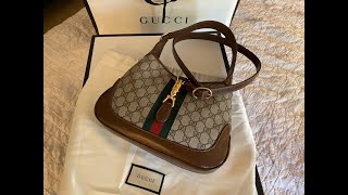 Gucci Jackie 1961 Bag UNBOXING [upl. by Lilyan]