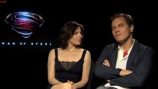 Michael Shannon And Antje Traue Interview  Man Of Steel  Empire Magazine [upl. by Dugald]