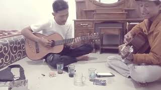 Larut  Dewa 19  Cover Akustik [upl. by Egon359]