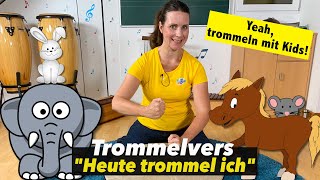 TrommelMitmach Vers für Kinder  Trommeln mit Kindern  Kita  Kids [upl. by Bondy]