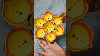 Diwali Diya art craft ideas vairalshot youtubeshort kidcraft decoration shortfeed [upl. by Cahilly]