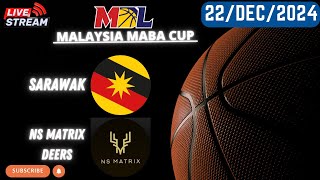 Sarawak vs NS Matrix Deers  Malaysia MABA Cup 2024 [upl. by Kendre]