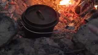 Stansport One Quart Cast Iron Dutch Oven [upl. by Odirfliw]