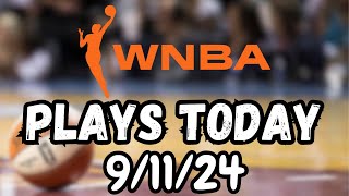 WNBA Picks and Predictions Today 91124 [upl. by Htebezile]