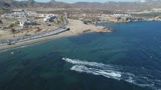 Mazarrón coastline Spain with drone [upl. by Yonah773]