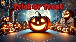 Trick Or Treat 🎃👻  Halloween Song for Kids [upl. by Atsok148]