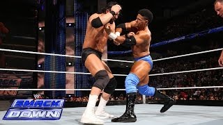 Darren Young vs Damien Sandow SmackDown Feb 14 2014 [upl. by Humpage]