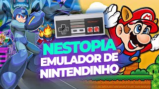 Nestopia Melhor emulador de Nintendinho  Instalação  Configuração Completa Tutorial Atualizado [upl. by Aay]