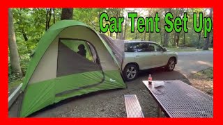 Car tent unboxing and set up Napier Backroadz SUV Tent [upl. by Hebner]