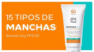 PROTETOR SOLAR CLAREADOR COM VITAMINA C  BIOSOLE OXY FPS 50  ADA TINA [upl. by Ahsiya294]