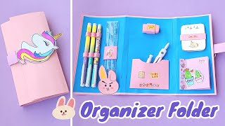 DIY FOLDER ORGANIZER  BACK TO SCHOOL  Crafts DIY  how to make folder organizer  Diy organizer [upl. by Betz]