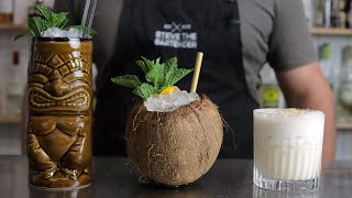 3 x TIKI RECIPES from SMUGGLERS COVE Cocktail Book [upl. by Kincaid]