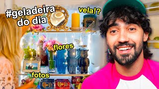 a nova moda doentia do tiktok é decorar a geladeira [upl. by Jump]