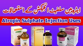 Atropine Sulphate injection Uses  Atropine Sulphate Contraindication  Atropine sulphate [upl. by Olin]