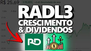 RADL3 DIVIDENDOS E BONIFICAÇÃO PARA ABRIL RAIA DROGASIL É A MELHOR AÇÃO DA BOLSA [upl. by Chrisman]