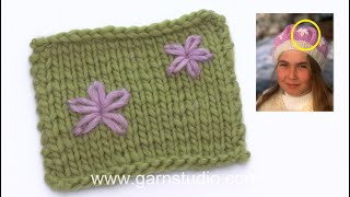 How to embroider a flower [upl. by Ragse]