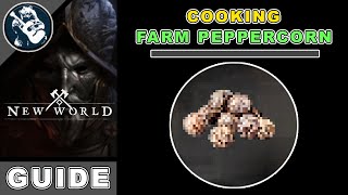 How to Get Peppercorn in New World  14 Locations  Cooking Crafting Recipes Guide [upl. by Faxen]