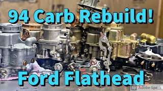 94 Flathead Carb Rebuild Pt1 [upl. by Gahl]