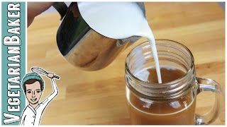 How To Make Vegan Coffee Creamer  Dairy Free Creamer  The Vegetarian Baker [upl. by Eleonora]