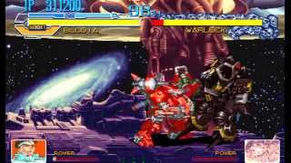 Arcade Longplay 382 Cyberbots Fullmetal Madness [upl. by Isnan]