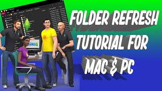 Sims 4 Folder Refresh  PCMac Tutorial 2020 [upl. by English]