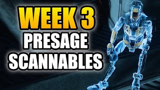 Week 3 Presage Collectibles  4 Glykon Scannable Clues [upl. by Justen]