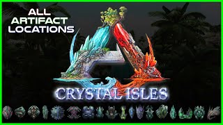 ARK Crystal Isles  How to get all the Artifacts Locations  Tips [upl. by Hebert940]