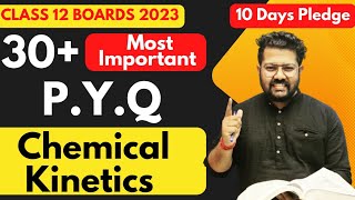 Class 12 Chemistry PYQ  Important Previous Year Questions of Chemical Kinetics  Boards 2023 [upl. by Ditter]