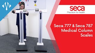 Medical Column Scale with Eyelevel Display of seca Germany  Wellness PRO [upl. by Nnyleuqaj736]