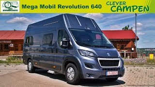 Mega Mobil Revolution 640 Wie Mega ist der große Kasten mit Hubbett   TestReview  Clever Campen [upl. by Lundberg]