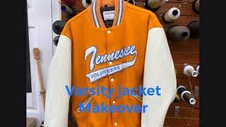 Varsity jacket makeover [upl. by Showker]