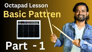 Octapad Basic Rhythm Practice for beginners  Part  1  Free Octapad lesson [upl. by Jess314]