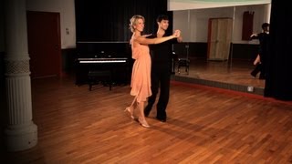 How to Do a Foxtrot Promenade Step  Ballroom Dance [upl. by Nannerb]