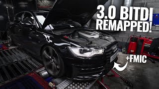 Finally on the DYNO  FMIC Audi A6 BiTDI Project [upl. by Harim153]