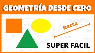 APRENDE GEOMETRÍA DESDE CERO  CURSO COMPLETO  SUPER FACIL [upl. by Nnylyma855]