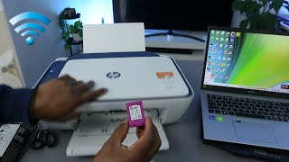 How to Install Ink Cartridges in a HP Deskjet Printer [upl. by Innattirb]