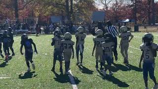 Cockeysville eagles vs Stemmers Run U8 semifinal tacklefootball ScottLaRod [upl. by Liartnod710]