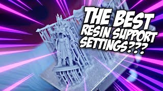 Are these the BEST Resin Support Settings 3DPrintingPros Insane Resin Supports [upl. by Ruberta999]