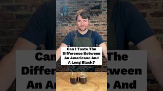 What Is The Difference Between Americano And Long Black Coffee coffee shorts americano [upl. by Arahsat]