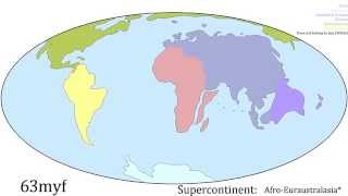 300 Million Years of the Future World Pangaea Proxima [upl. by Aseel]