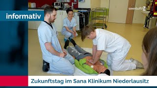 Zukunftstag im Sana Klinikum Niederlausitz [upl. by Hamford]