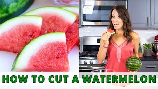 2 Easy Ways to Cut a Watermelon  Pick the BEST amp Most Ripe Melon [upl. by Coates]