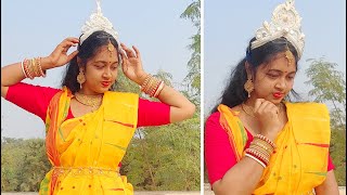 Sankha Baja ulu de re Gaye holud songGaye holud danceBengali wedding video [upl. by Frymire]