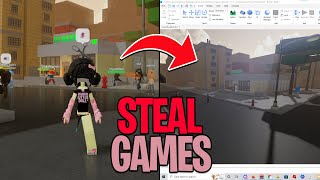 How To Steal Roblox Games For FREE With 1 Script [upl. by Lasky]