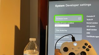 Xbox Series XS How to Access Developer Settings Tutorial Dev Mode 2021 [upl. by Skantze]