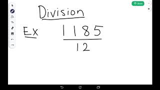 Division  Tvåsiffrig nämnare [upl. by Gavrielle]